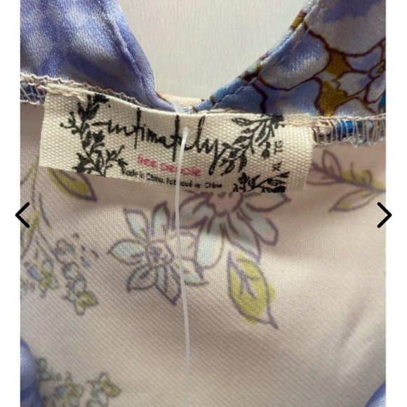 Nwt Free People revolve Rose Slip dress boho floral party spring formal satin - Picture 5 of 8